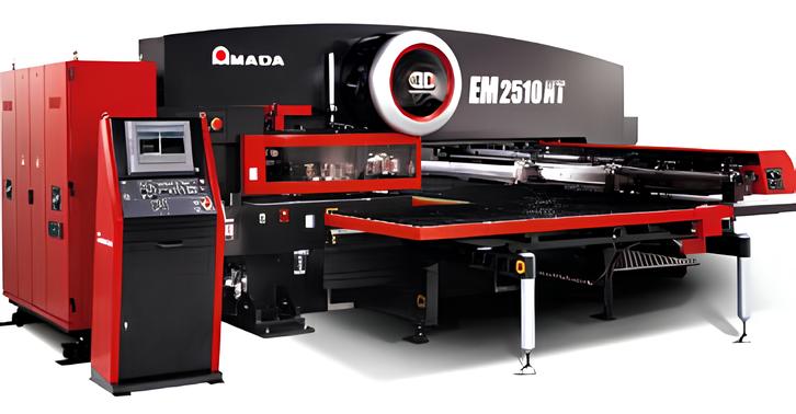 EM2510NT パンチングプレス＋材料供給・製品集積システムの写真